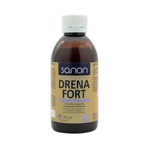 SANON Drena fort Alcachofa y zarzaparrilla, sabor a limón 250 ml.