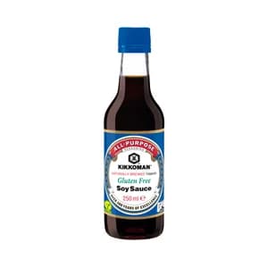 KIKKOMAN Salsa de soja sin gluten frasco de 250 ml.