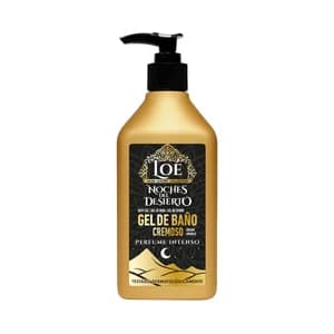 LOÉ Noches del desierto Gel cremoso para baño o ducha con perfume intenso 500 ml.