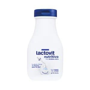 LACTOVIT Nutritivo Gel de baño o ducha para pieles normales a secas 90 ml.