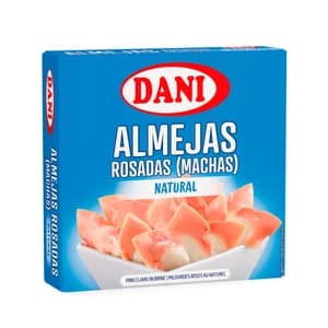 DANI Conserva de almejas rosadas machas Chilenas Lata 63 g