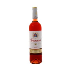 DIAMANTE Vino rosado semi dulce con D.O. Rioja DIAMANTE botella de 75 cl.