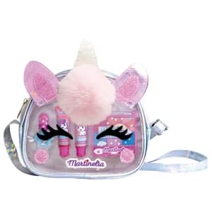 MARTINELIA Little unicorn Bolso con forma de unicornio y maquillaje infantil.