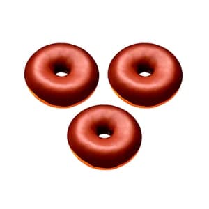 Rosquillas medio baño bombón 3 uds. 150 g.