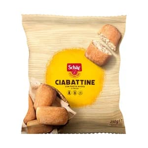 SCHÄR Mini chapatas congeladas sin lactosa y sin gluten 250 g.