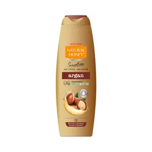 NATURAL HONEY Sensations Gel de baño o ducha nutritivo con elixir de argán 650 ml.