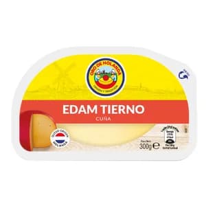 ORO DE HOLANDA Queso Edam tierno cuña 300 gr.