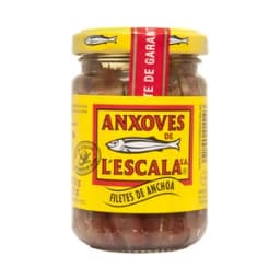 L"ESCALA Filetes de anchoa en aceite de oliva L"ESCALA 160 g.