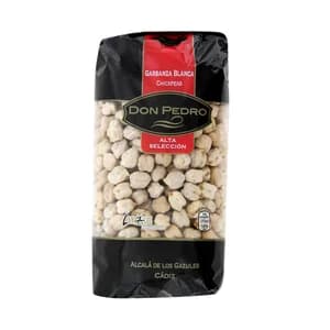 DON PEDRO Garbanza blanca DON PEDRO paquete de 500 g.