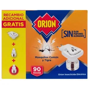 ORION Insecticida eléctrico antimosquitos (común y tigre) + 2 recambios.