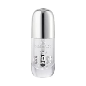 ESSENCE Top gloss Capa superior (top coat) duradera, acabado transparente alto brillo.
