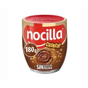 NOCILLA Crema de cacao crunchy 180 g.