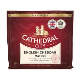 CATHEDRAL CITY Queso cheddar curado CATHEDRAL CITY 200 gr.