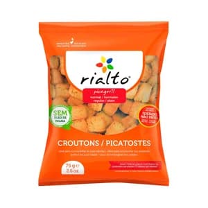RIALTO Picatostes naturales en forma de cubitos 75 g.