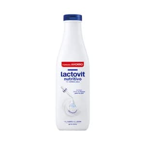 LACTOVIT Nutritivo Gel nutritivo para ducha o baño, para pieles normales a secas 750 ml.