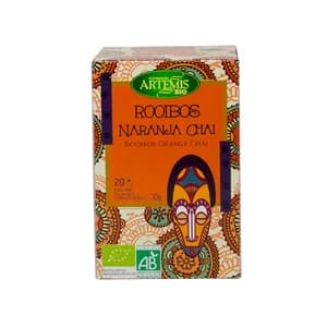 ARTEMIS BIO Infusión rooibos naranja ecológica Chai ARTEMIS BIO 20 uds. 30 g.