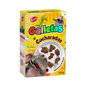 FAVORTIA Cucharadas Galletas de chocolate 250 g