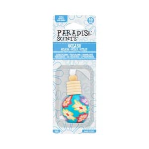 Ambientador de coche con aroma océano para colgar, PARADISE SCENTS.