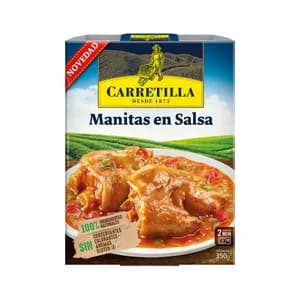 CARRETILLA Manitas de cerdo en salsa 350g