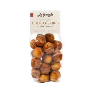 LA GRANJA Mini magdalenas choco-chips 200 g.