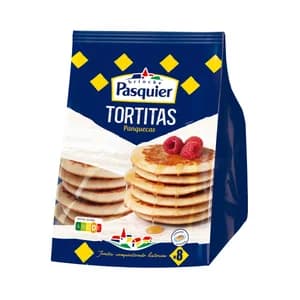 PASQUIER Tortitas brioche, pancakes 8 uds. 280 g.