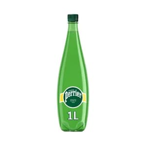 PERRIER Agua mineral con gas botella de 1 l.