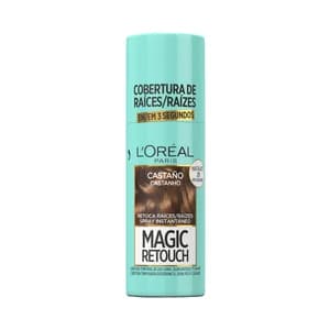 L´ORÉAL PARIS Magic retouch tono 3 castaño Spray retocador de raices con cobertura temporal e instantánea de las canas.