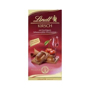 LINDT Chocolate relleno Kirsch 100 g.