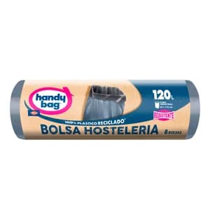 HANDY BAG Bolsa de basura hostelería 100% plástico reciclado 8B 129L