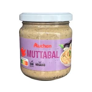PRODUCTO ALCAMPO Muttabal de berenjena vegano 175g