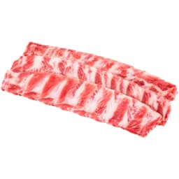 ALCAMPO CULTIVAMOS LO BUENO Tiras de costillas de cerdo de cebo ibérico al peso.