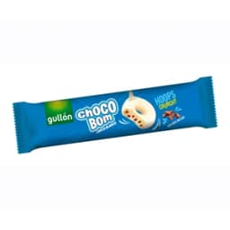GULLÓN Galletas chocobom chocolate blanco 128 gr.