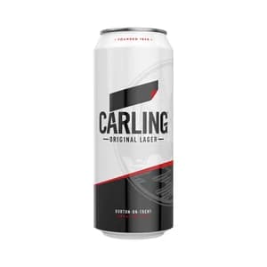 CARLING Cerveza premium lata 500 ml.