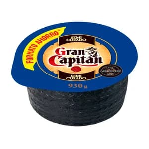 GRAN CAPITÁN Queso mezcla semicurado mini 930 g.