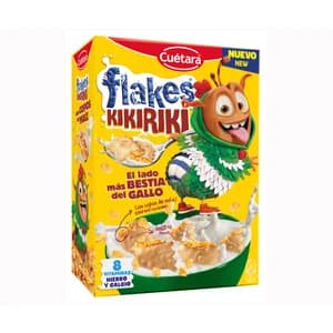 CUÉTARA Galletas flakes kikiriki 575 g.