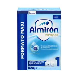 ALMIRÓN Leche (1) para recién nacido para bebes desde el primer día ALMIRÓN Advance 1 1200 g.