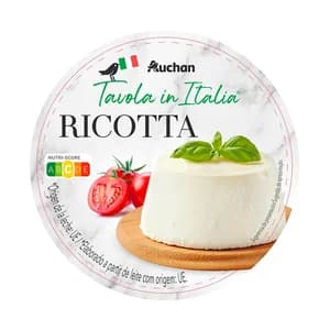 AUCHAN Ricotta 250 g Producto Alcampo.