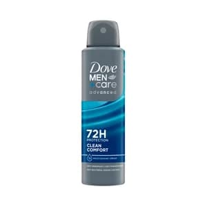 DOVE Men + care advanced Desodorante spray para hombre antitranspirante hasta 72 horas 150 ml.