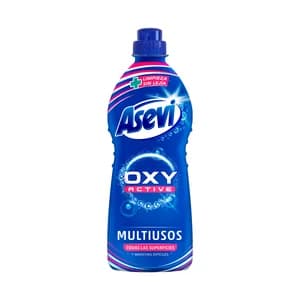 ASEVI Oxy active Limpiador multiusos con oxígeno activo para todas las superficies, sin lejía, 1100 ml.