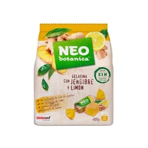 NEO BOTÁNICA Gelatina con jengibre y limón (caramelos) 150 g.