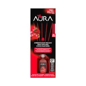 AURA Varillas ambientador Fruta de la Pasión AURA 50 ml.