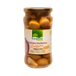 CAMPOMAR NATURE Aceituna hojiblanca de cultivo ecológico CAMPOMAR 200 g.