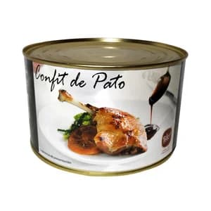 POLGRI Confit de pato (muslos de pato confitados) 1350 g.