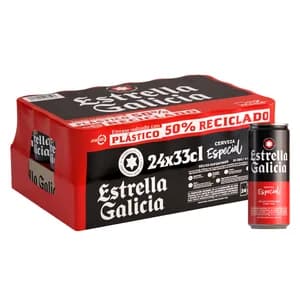 ESTRELLA GALICIA Especial cervezas pack 24 uds.x 33 cl.