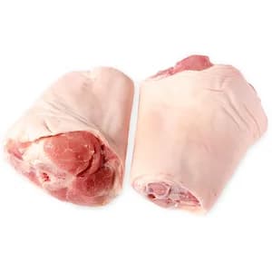 Codillo fresco de cerdo blanco