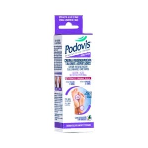 PODOVIS Crema nutritiva y regeneradora de talones agrietados PODOVIS 75 ml.