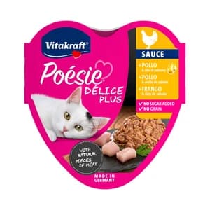 VITAFRAFT Poésie Alimentación húmeda para gatos sabor pollo delice 85 g