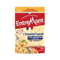 ENTREMONT Queso rallado Emmental ENTREMONT 200 g.