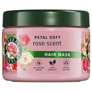HERBAL ESSENCES Mascarilla capilar con aroma a rosas, para cabellos secos 500 ml.