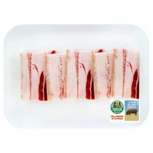 ALCAMPO CULTIVAMOS LO BUENO Filetes de panceta de cebo ibérico de cerdo